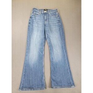 Banana Republic Jeans Womens 27 Petite The Relaxed Flare Stretch Denim Medium